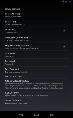 Nzb Leech Free android App screenshot 10