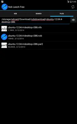 Nzb Leech Free android App screenshot 3