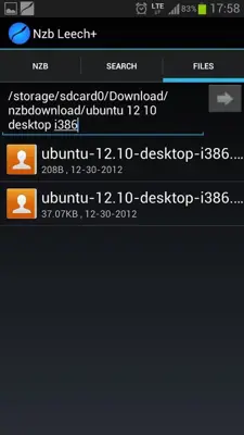Nzb Leech Free android App screenshot 7