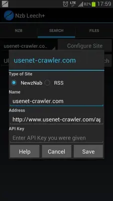 Nzb Leech Free android App screenshot 8